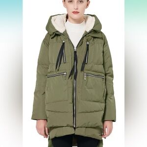 Orolay Women's Thickened Down Jacket
Medium
Olive